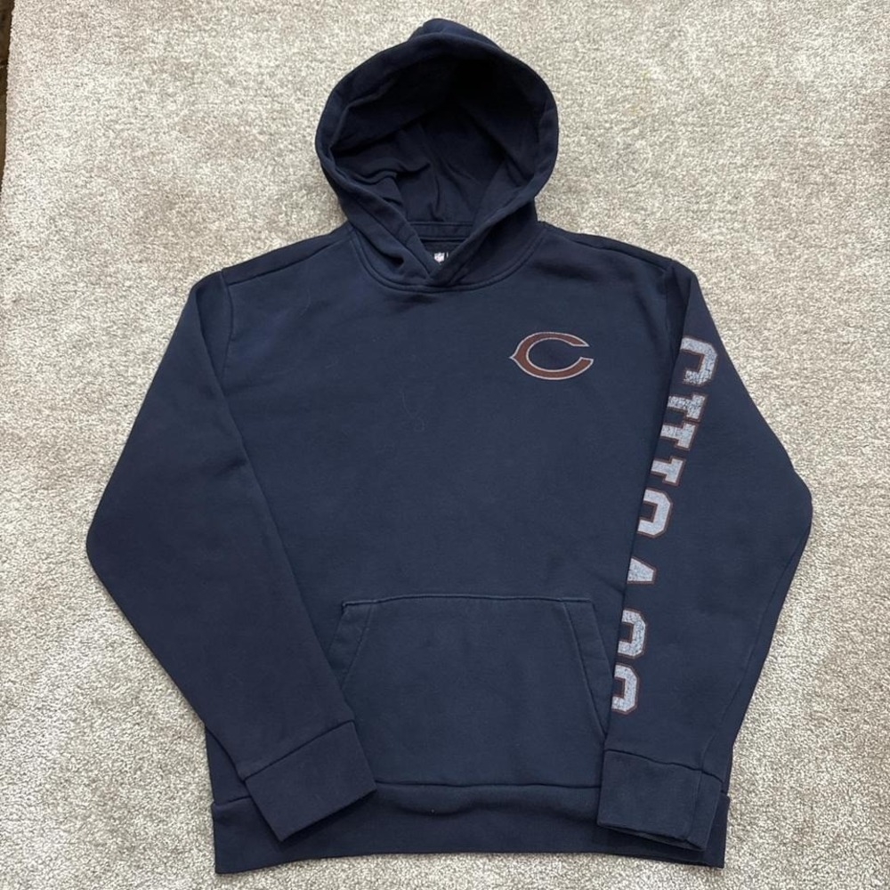 NFL Chicago Bears Hoodie Small with Sleeve Hit Team Logo